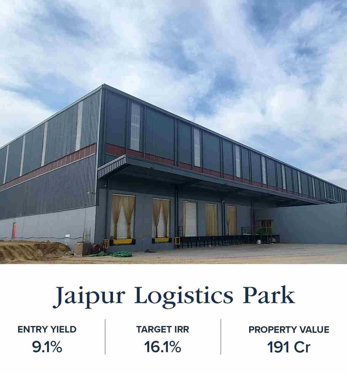 Jaipur Logistics home page banner